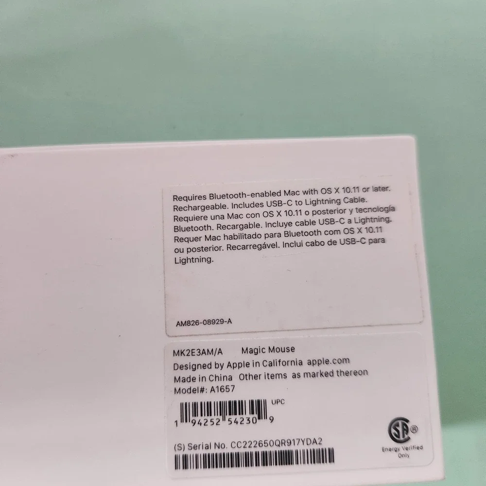 Apple‎ Magic Mouse (USB‑C) - White Multi-Touch Surface